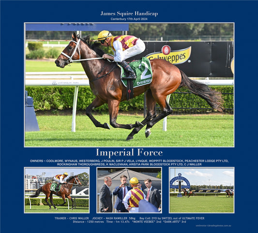 Imperial Force, Race 3 Canterbury Park - 17th April 2024